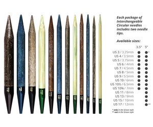 LYKKE 3.5” Interchangeable Needle Set