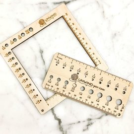 Unwind Yarn House Unwind Needle Gauge Ruler