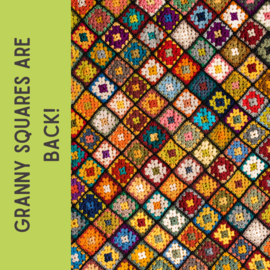 Granny Squares are Back! Tues. November 1 from 7-9PM