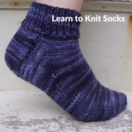 Learn to Knit Socks Tuesday April 21 and 28 from 7 - 9 PM