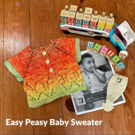 Easy Peasy Baby Sweater Class