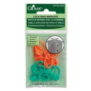 CLOVER Locking Stitch Markers 353