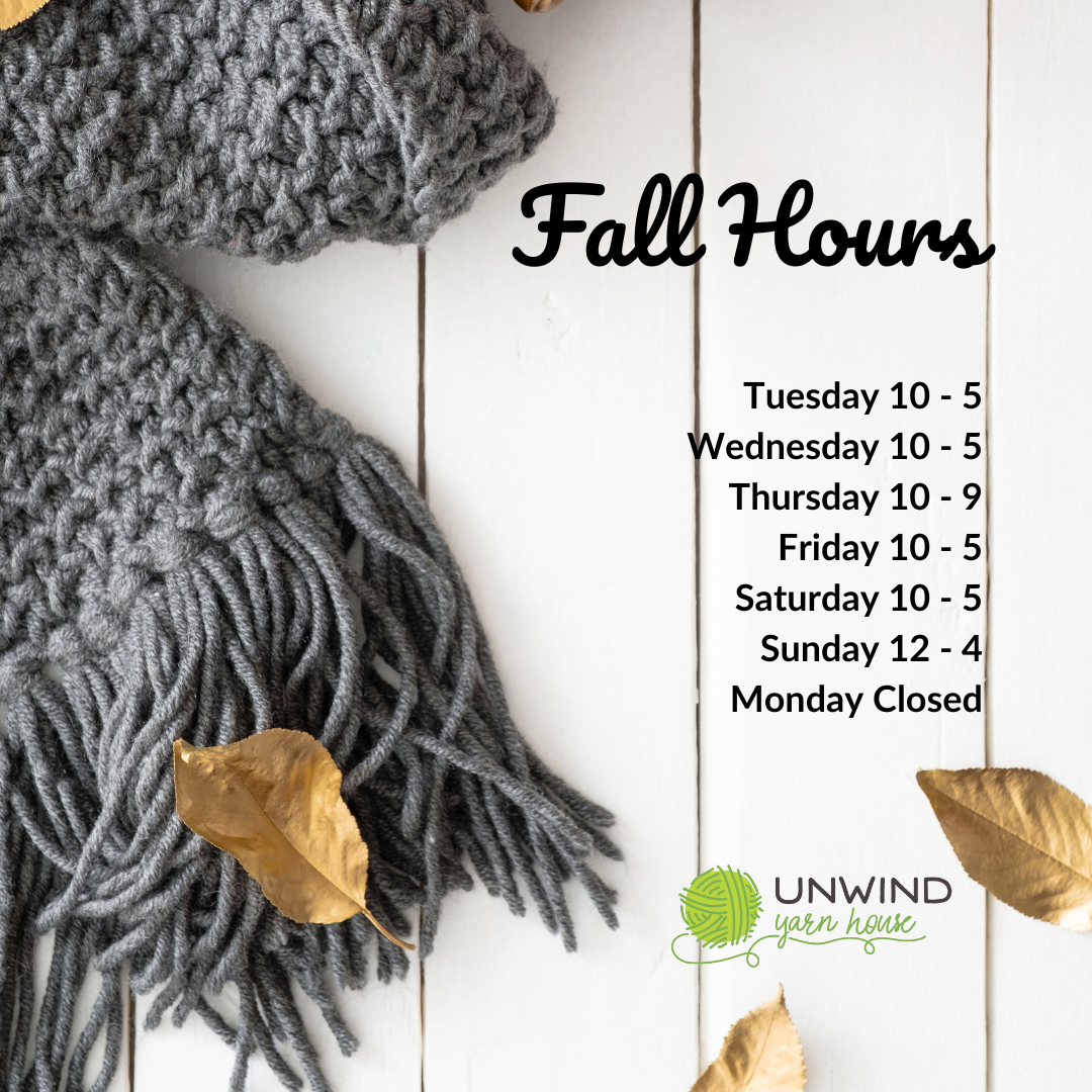 Hours Unwind Yarn House