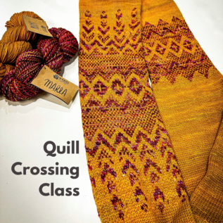 Quill Crossing Cowl Class: Intro to Colourwork