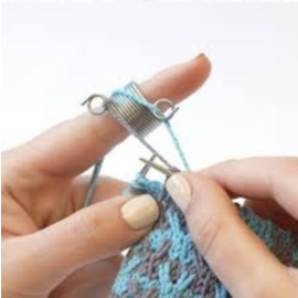 Norwegian Knitting Ring/Knitting thimble
