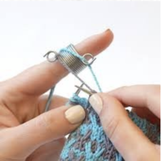 Norwegian Knitting Ring/Knitting thimble