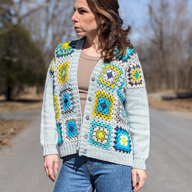 Jethro: A Crochet AND Knit Cardigan Class