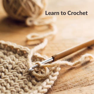 Learn to Crochet - Wed. Sept. 16 and 23 from 7 - 9 PM