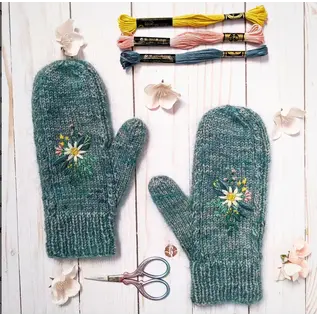 Knitted Bliss Embroidery on Knits with Julie Crawford