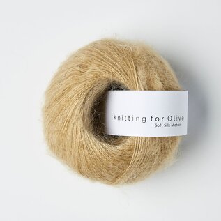 Knitting for Olive Soft Silk Mohair in Neutrals