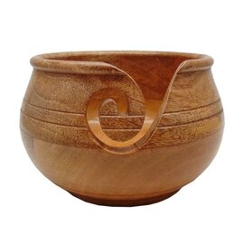 ESTELLE Mango Wood Yarn Bowl
