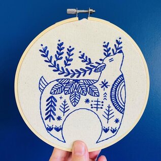 Hook, Line & Tinker Complete Embroidery Kit