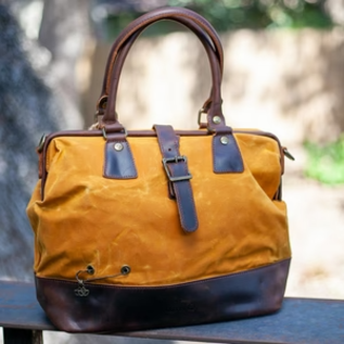 Della Q Maker's Canvas Satchel