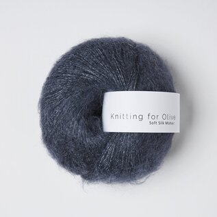 Knitting for Olive Soft Silk Mohair in Neutrals
