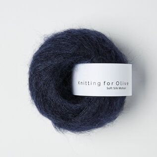 Knitting for Olive Soft Silk Mohair in Neutrals