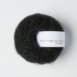 Knitting for Olive Soft Silk Mohair in Neutrals