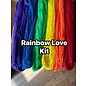 Fergus Yarn Co. Rainbow Love Shawl Kit