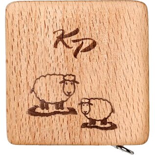 KnitPro KnitPro Square Rectractable Wood Measuring Tape