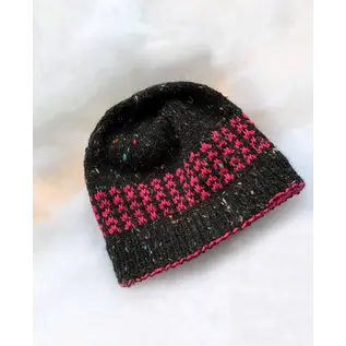 Black and Pink Hat Sample