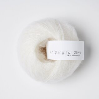 Knitting for Olive Soft Silk Mohair in Neutrals