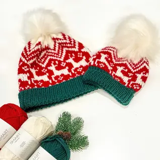 Reindeer Romp Hat Sample