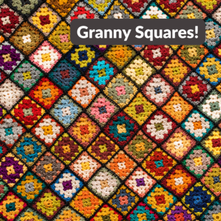 Granny Square Workshop Tuesday February 3 from 7 - 9 PM