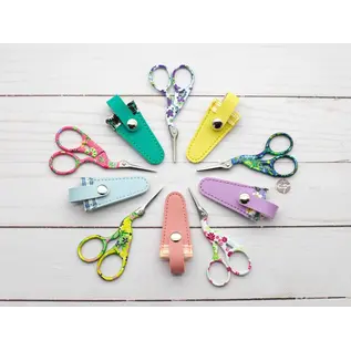 Fox & Pine Colourful Scissors with Matching Sheaths