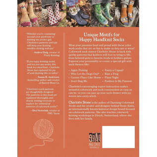 Joyful Colourwork Socks by Charlotte Stone