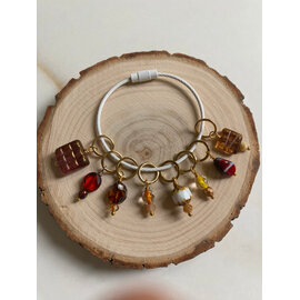 Sandra McClelland Jewelry Design Stitch Marker Set