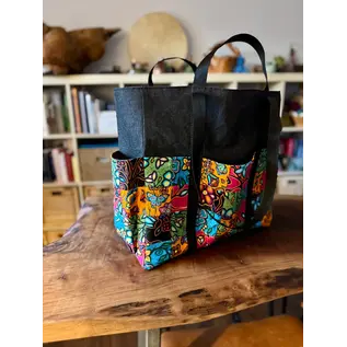 Wonder Twin Fibrearts Elizabeth Tote - Patchwork Squares