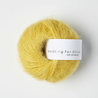 Knitting for Olive Soft Silk Mohair in Neutrals