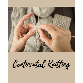 Learn Continental Knitting