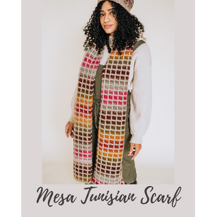 Mesa Scarf Tunsian Crochet Class