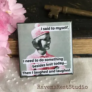 Raven's Rest Studio Quirky Fridge Magnet