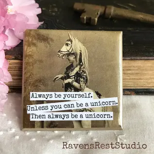 Raven's Rest Studio Quirky Fridge Magnet