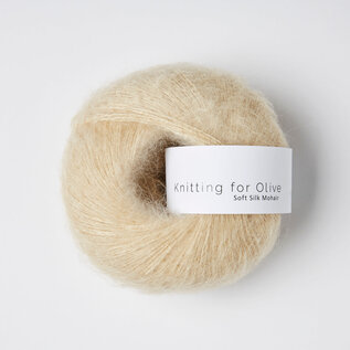 Knitting for Olive Soft Silk Mohair in Neutrals