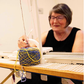 Exploring Machine Knitting