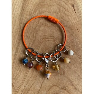 Sandra McClelland Jewelry Design Knitting Stitch Markers for Spring