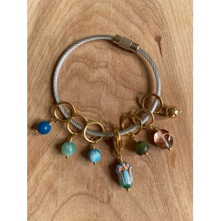 Sandra McClelland Jewelry Design Knitting Stitch Markers for Spring