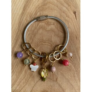 Sandra McClelland Jewelry Design Knitting Stitch Markers for Spring