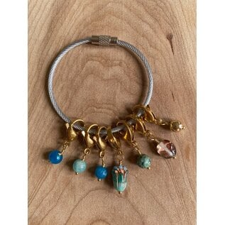 Sandra McClelland Jewelry Design Crochet Stitch Markers for Spring