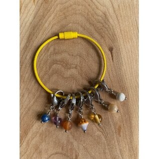 Sandra McClelland Jewelry Design Crochet Stitch Markers for Spring