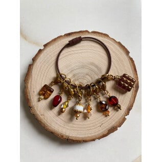 Sandra McClelland Jewelry Design Crochet Stitch Markers for Spring