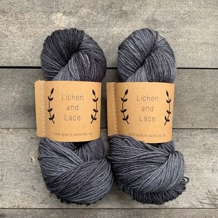 Lichen and Lace Lichen & Lace 80/20 Sock Semi-Solid Colours