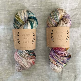 Lichen and Lace Lichen & Lace 80/20 Sock Variegated Colours