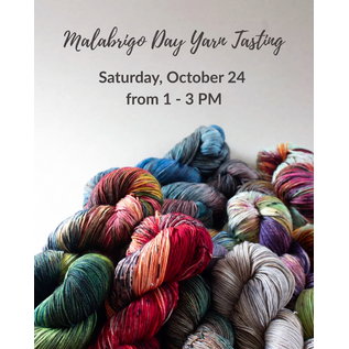 Malabrigo Malabrigo Yarn Tasting - Saturday Oct 24 from 1 - 3 PM