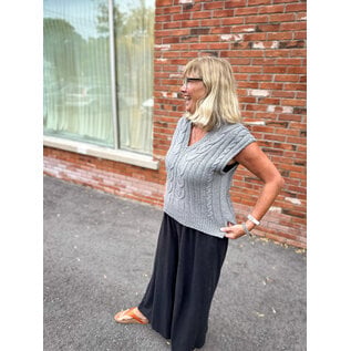 Cabled Vest Workshop: Tulip Loop by Other Loops