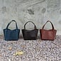 Leather Boxy Tote