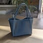 Leather Boxy Tote
