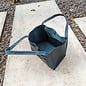 Leather Boxy Tote